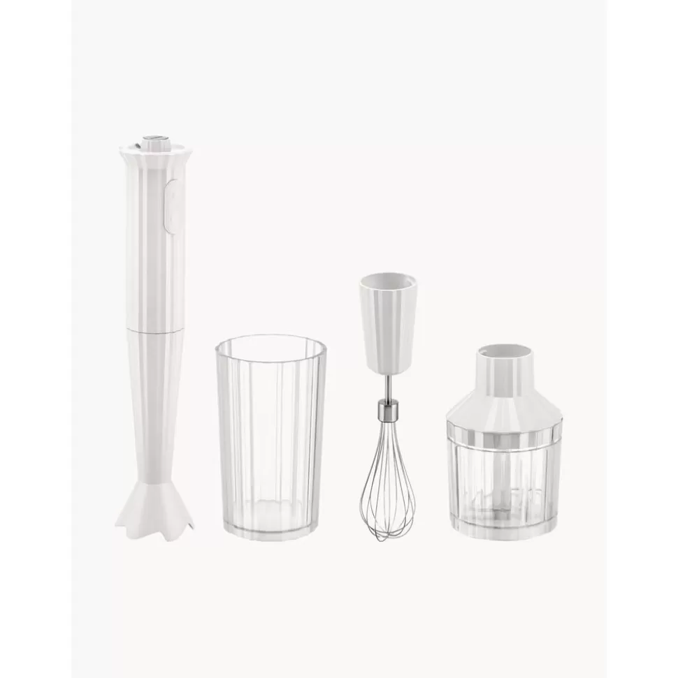 Blender Reczny Z Kompletem Akcesoriow Plisse, 4 Elem.>Alessi New