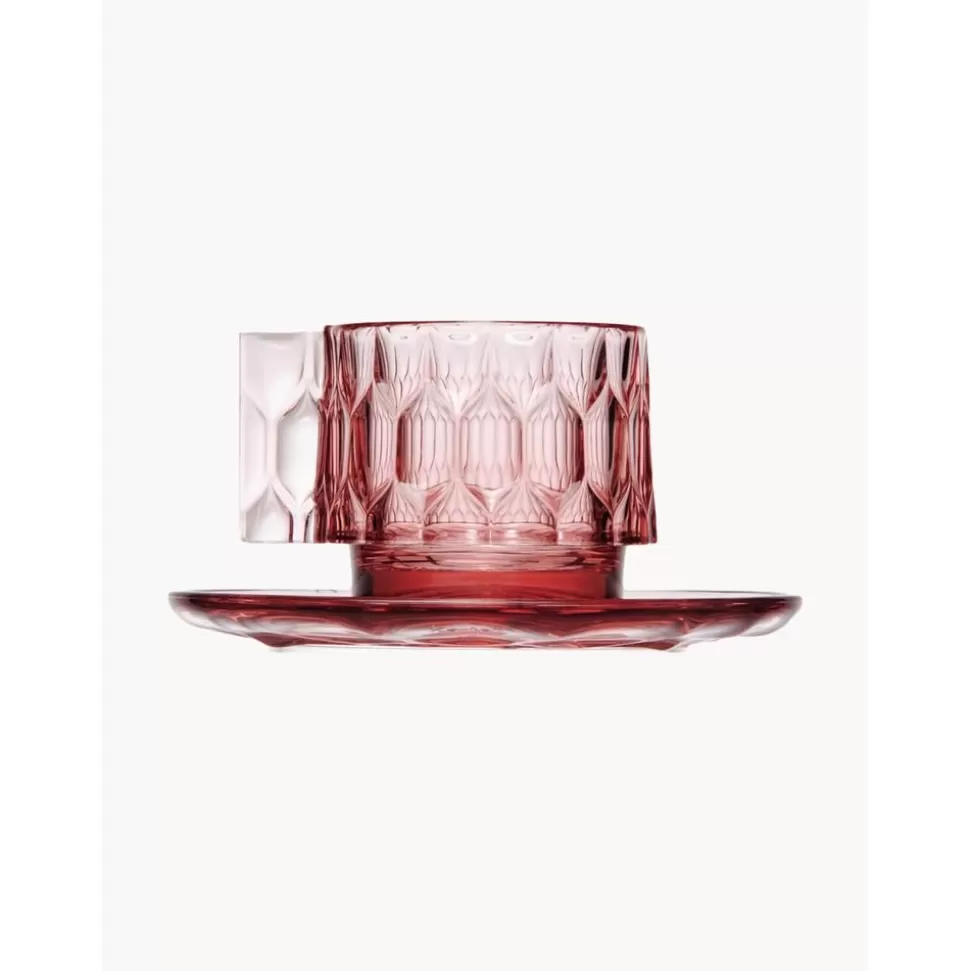 Filizanka Ze Spodkiem Jellies, 4 Szt.>Kartell Store