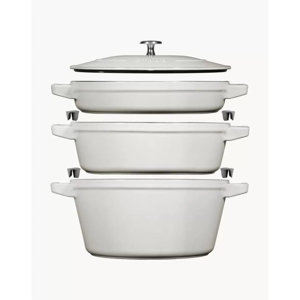 Komplet Garnkow Zeliwnych La Cocotte, 3 Elem.>Staub Flash Sale