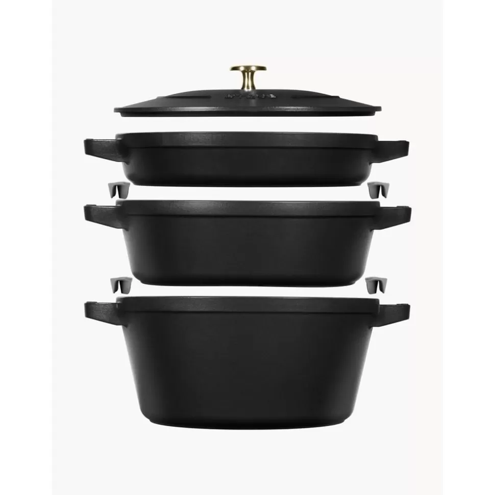 Komplet Garnkow Zeliwnych La Cocotte, 3 Elem.>Staub Shop