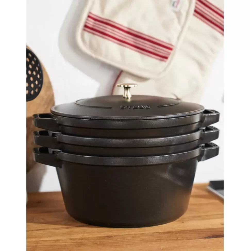 Komplet Garnkow Zeliwnych La Cocotte, 3 Elem.>Staub Shop