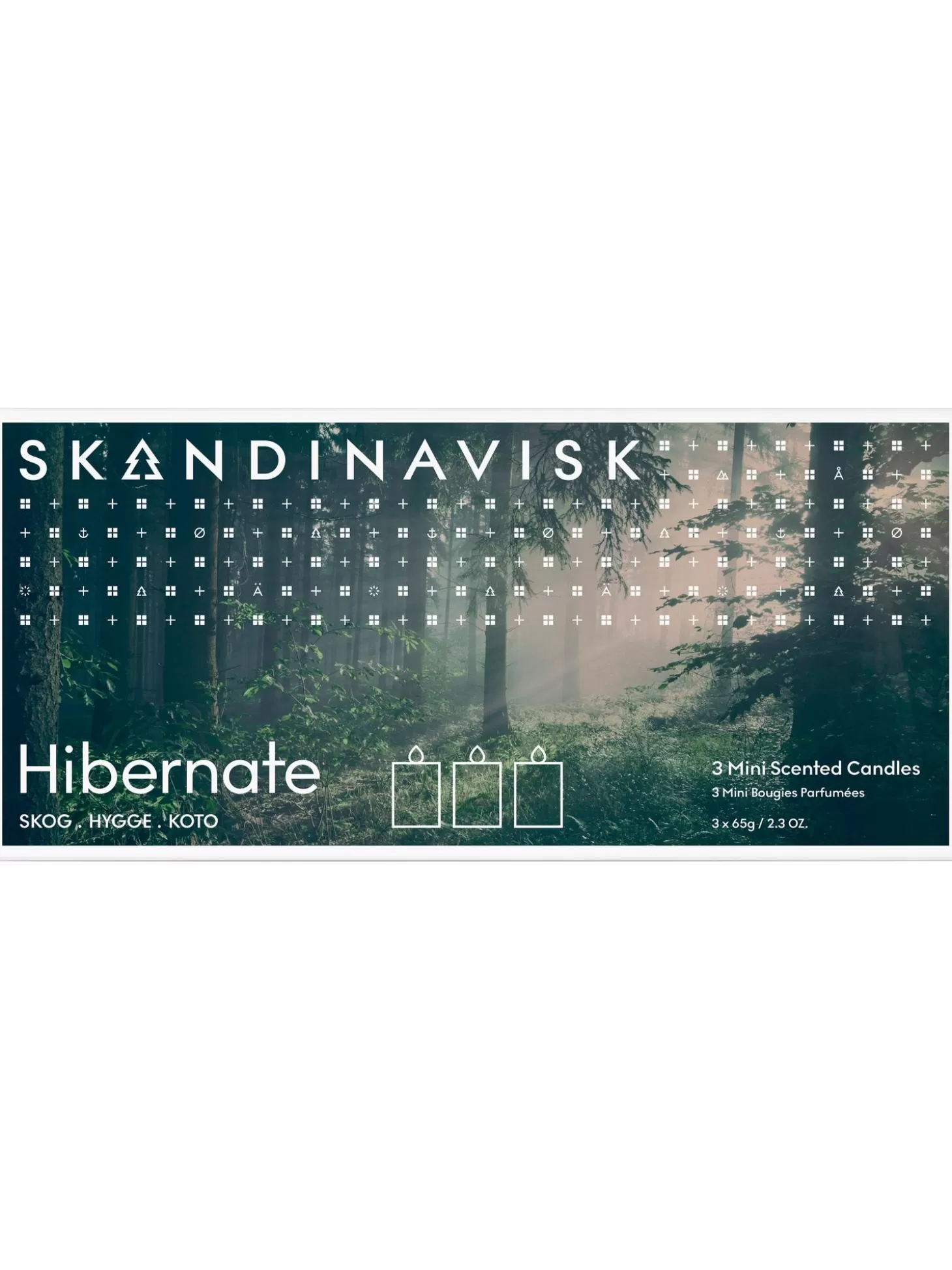 Skandinavisk Komplet Swiec Zapachowych Hibernation, 3 Elem. Flash Sale