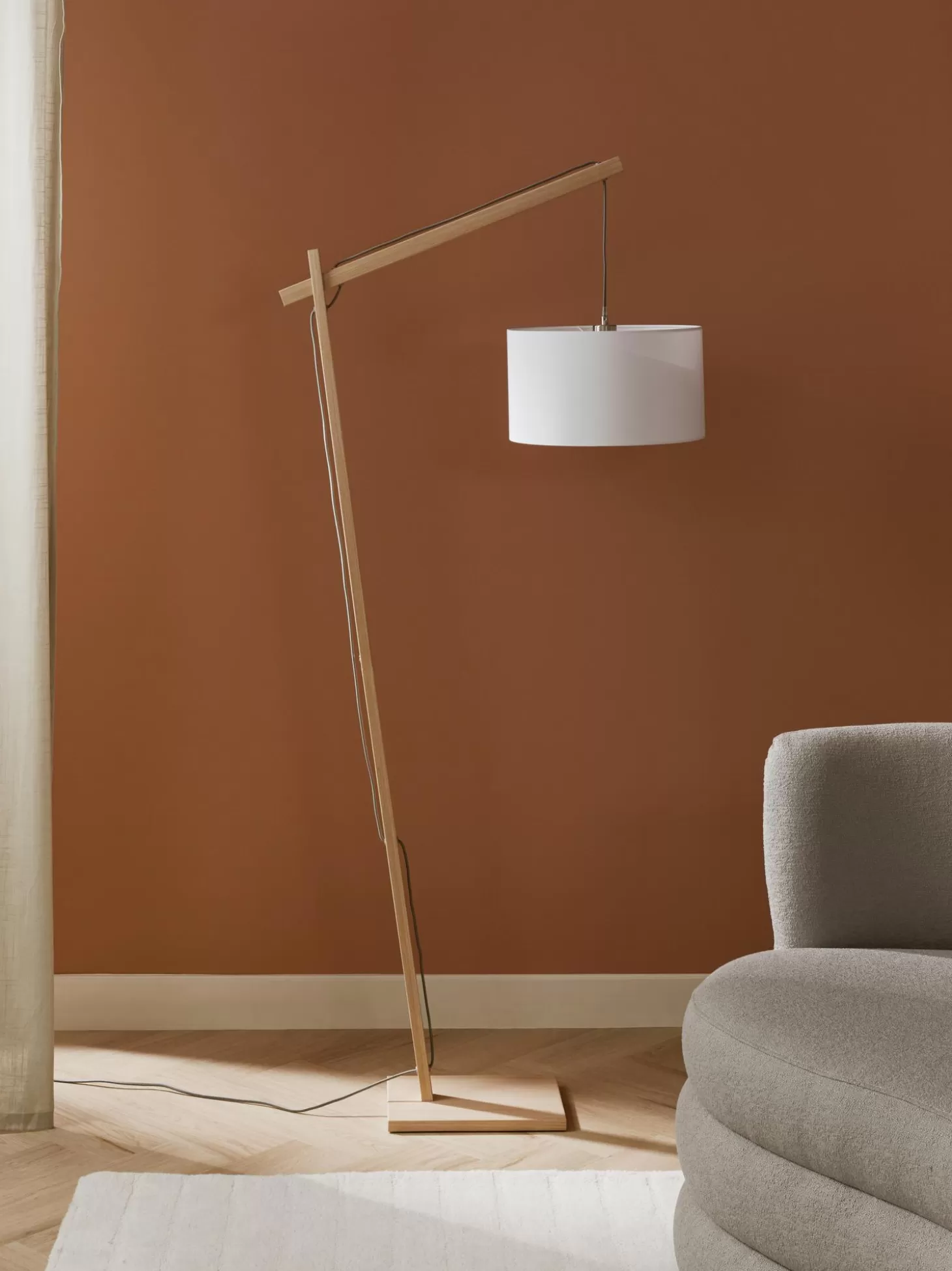 * Lampa Do Czytania W Stylu Scandi Woody Discount