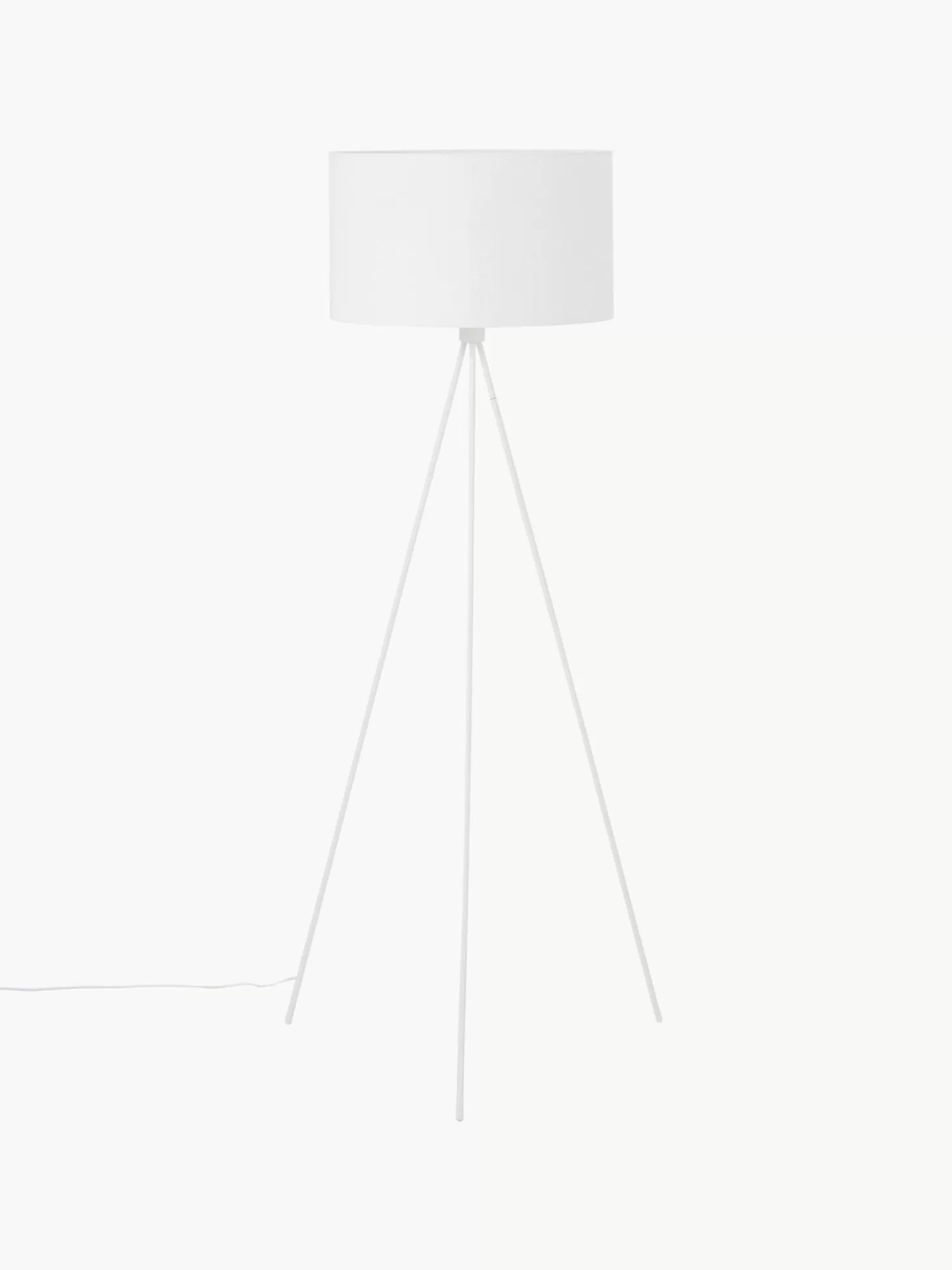 * Lampa Podlogowa Trojnog Z Kloszem Z Tkaniny Cella Outlet