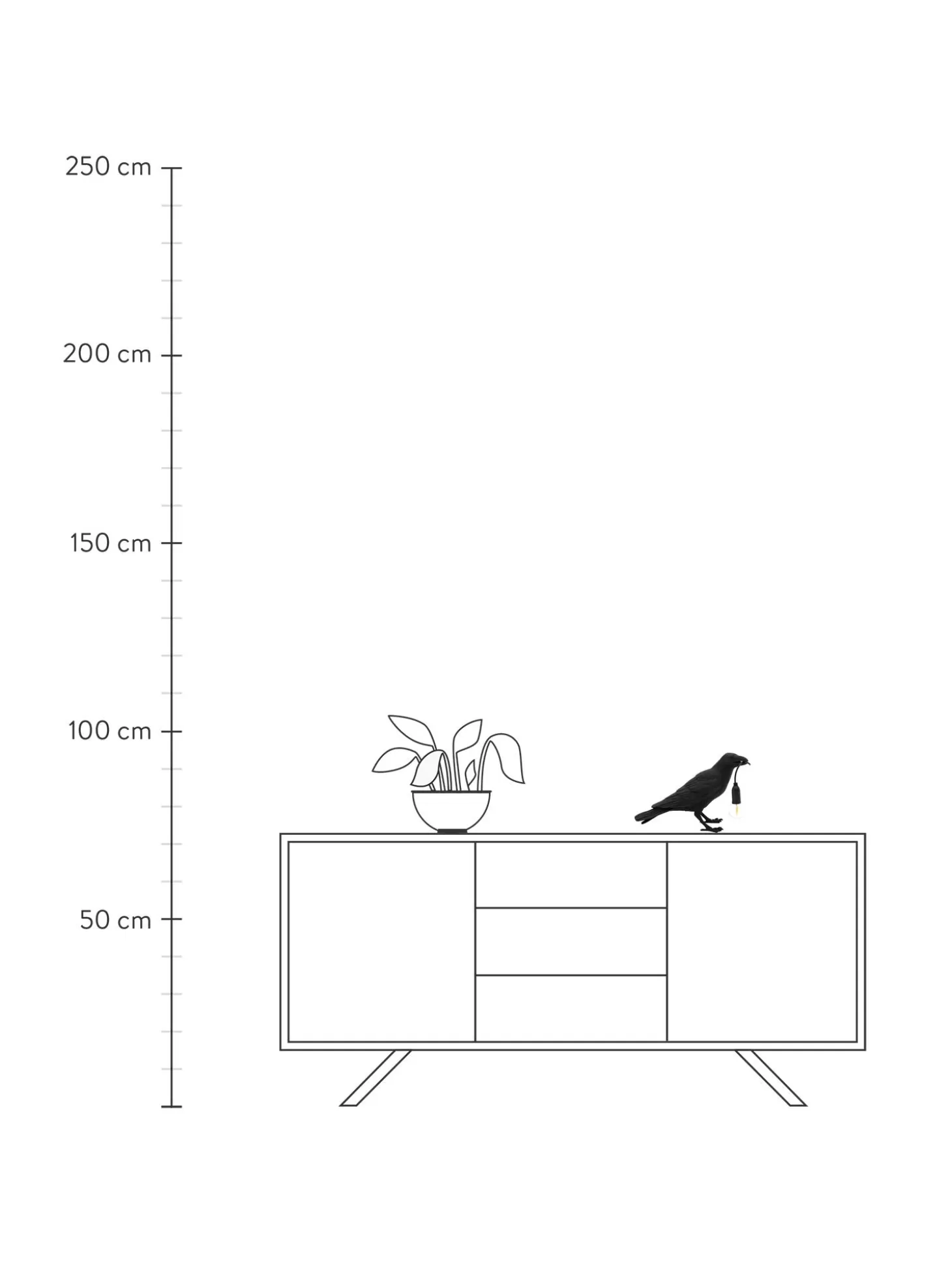 Seletti Lampa Stołowa Bird Best Sale