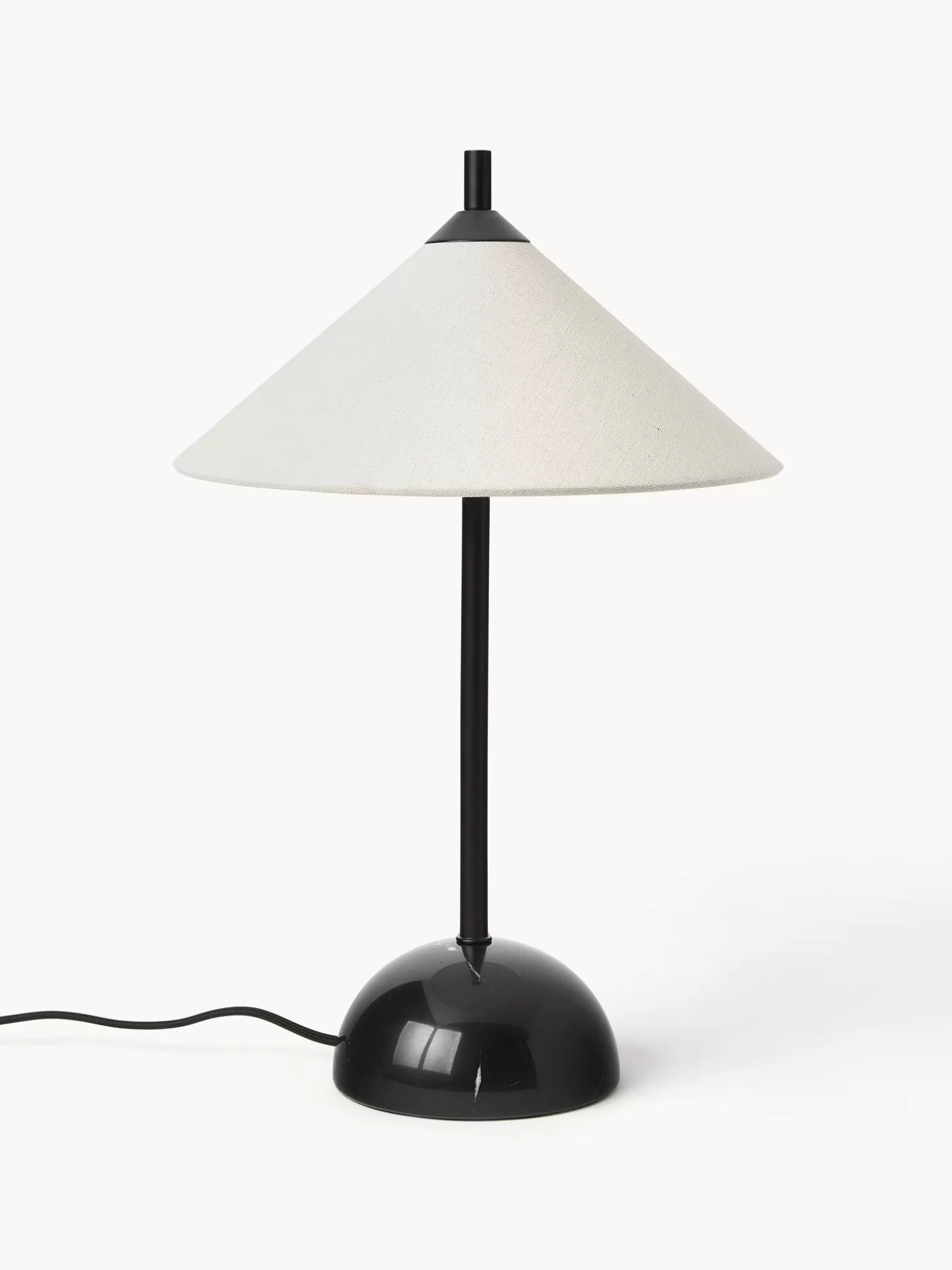 * Lampa Stołowa Z Marmurowa Podstawa Vica Outlet