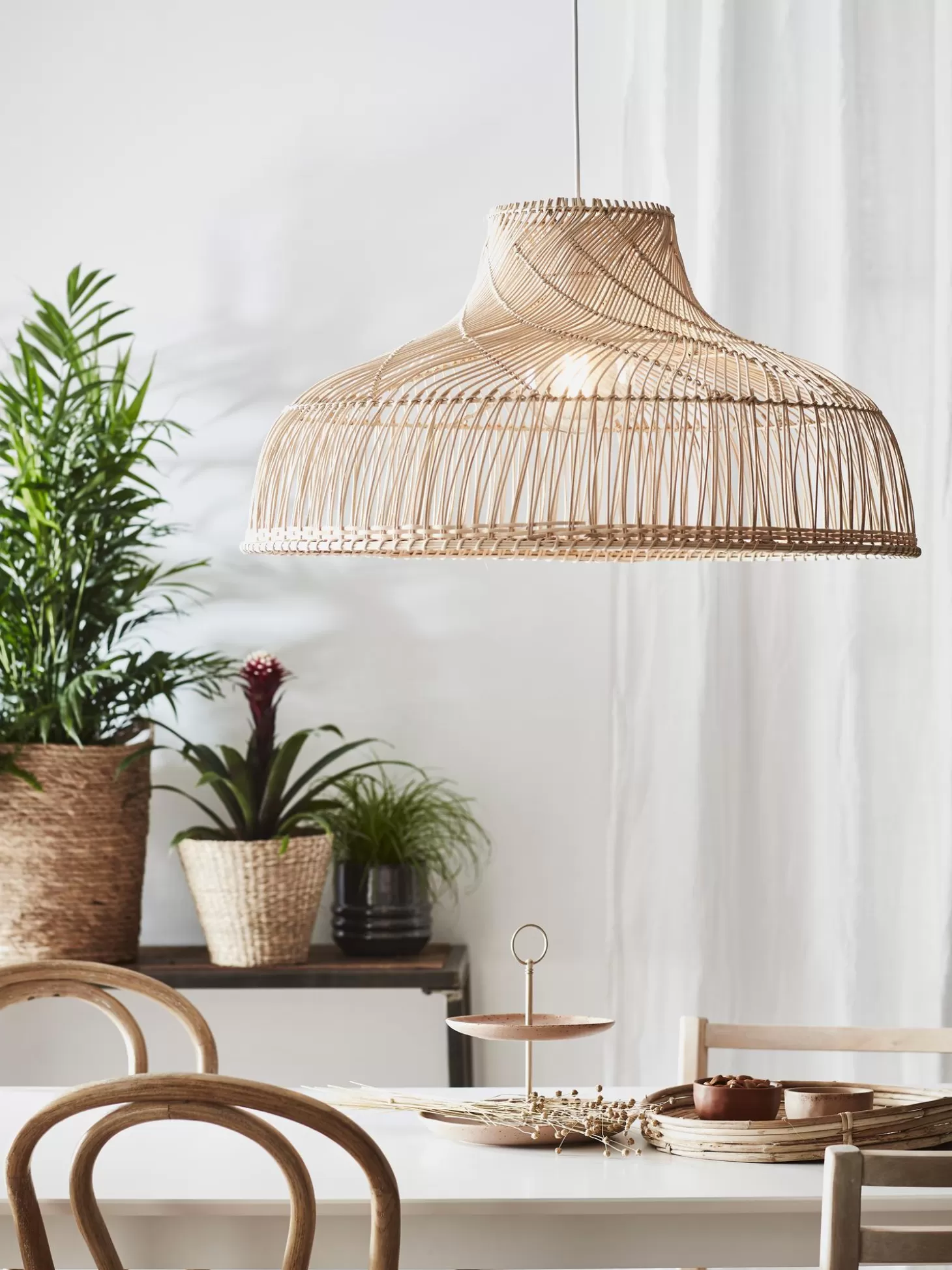 Markslöjd Lampa Wiszaca Z Rattanu Braid Discount