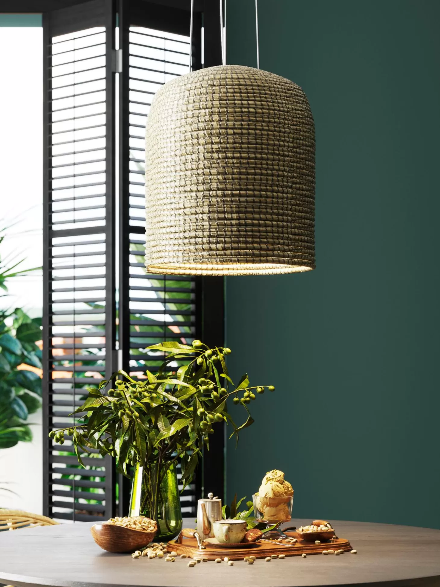 Kare Design Lampa Wiszaca Z Trawy Morskiej Palma Sale