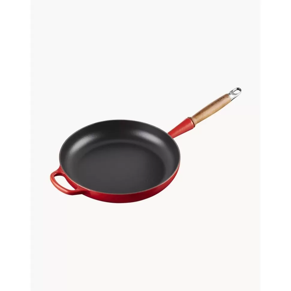 Patelnia Zeliwna Z Drewnianym Uchwytem Signature Collection>Le Creuset Online