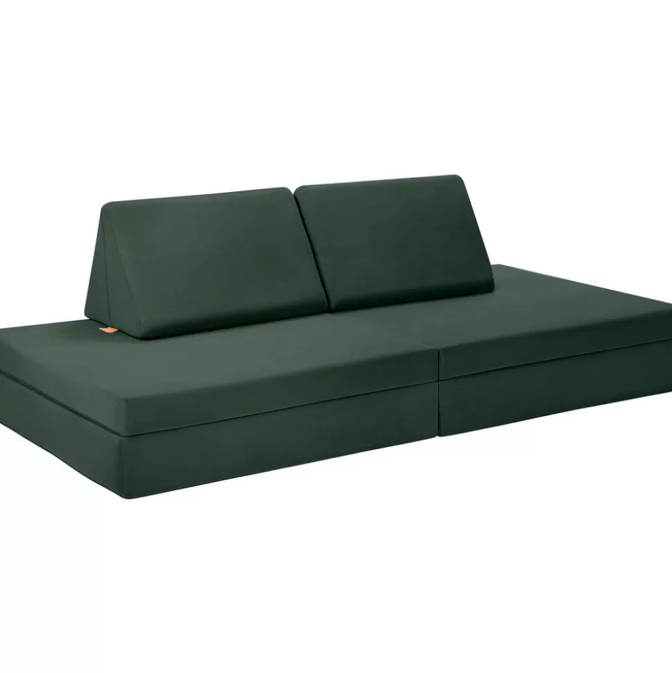 Recznie Wykonana Dziecieca Sofa Modulowa Z Aksamitu Mila>Funzy Hot