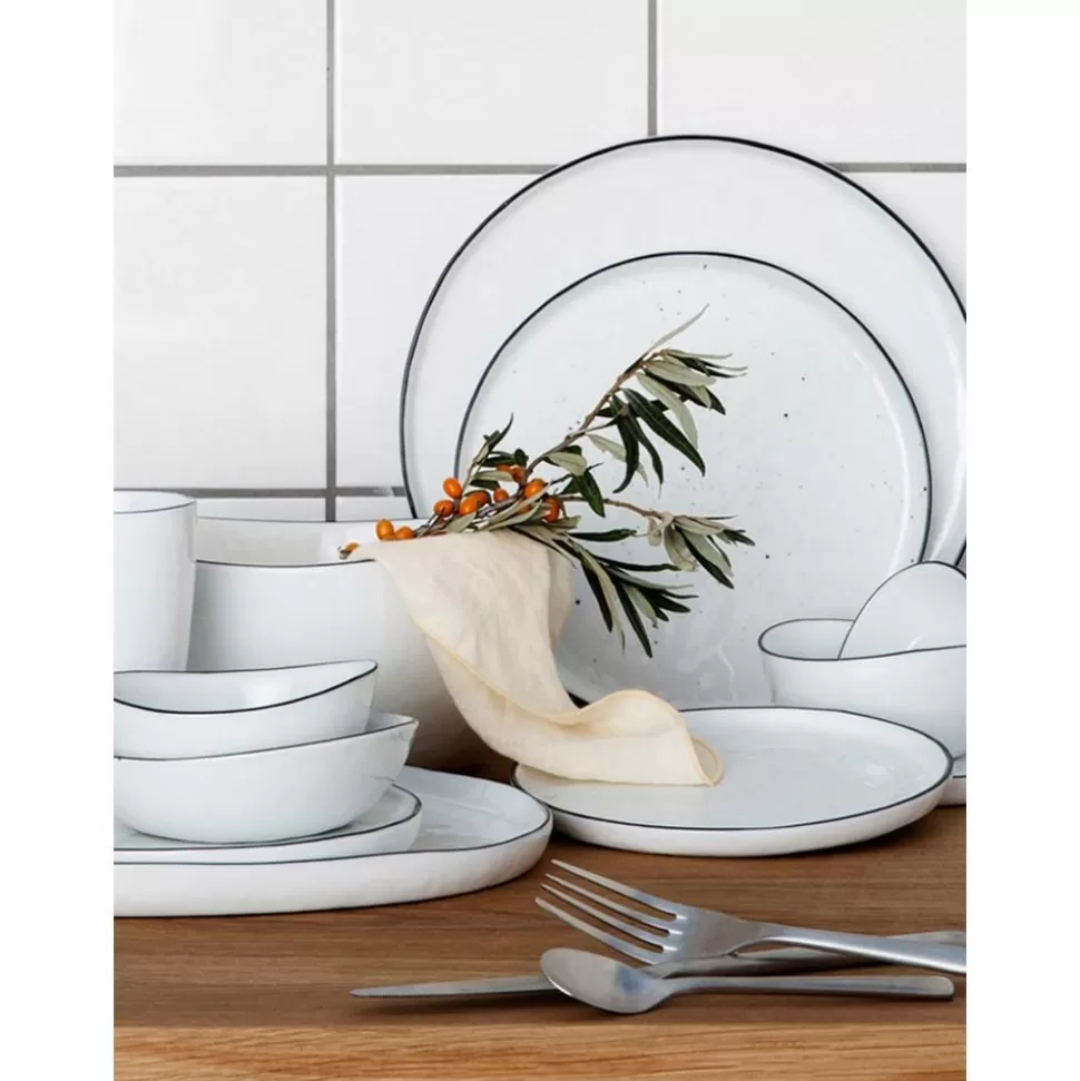 Recznie Wykonana Misa Z Porcelany Salt, 2 Szt.>Broste Copenhagen Store