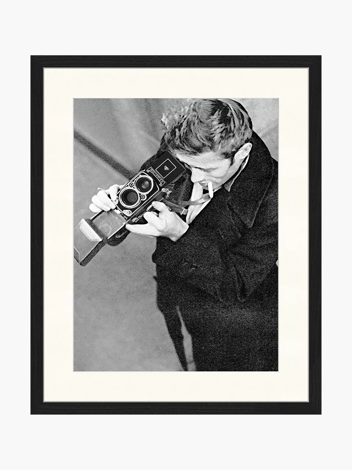 Any Image Recznie Wykonany Oprawiony Druk Cyfrowy James Dean With Camera Sale