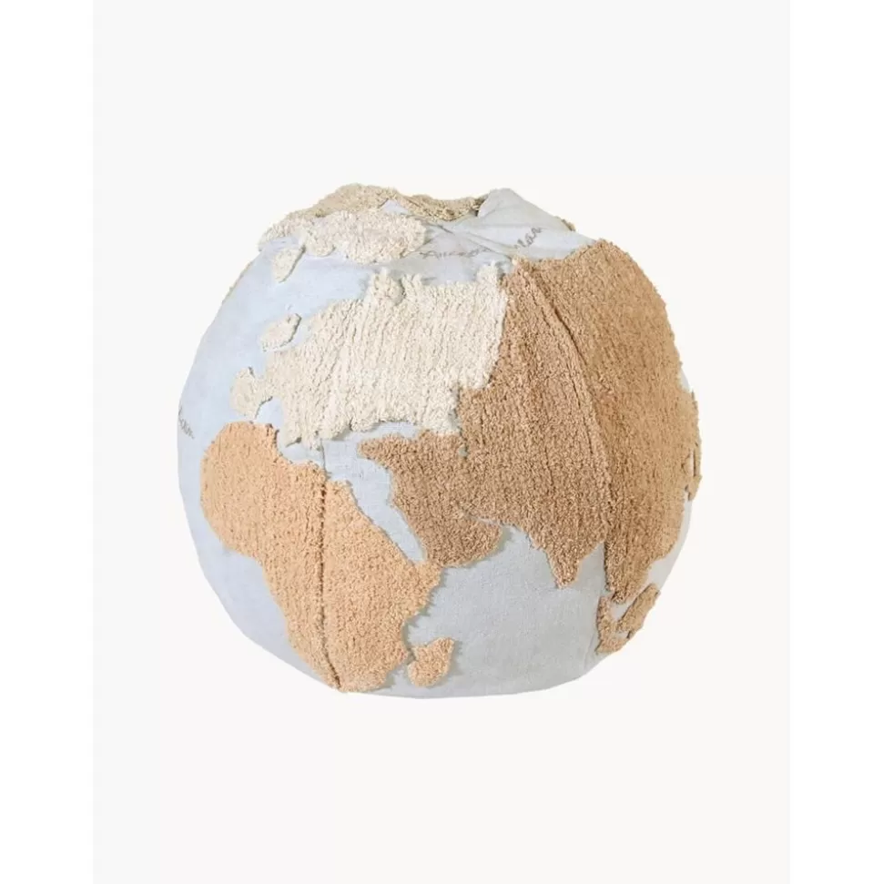 Recznie Wykonany Puf Dla Dzieci World Map>Lorena Canals Shop