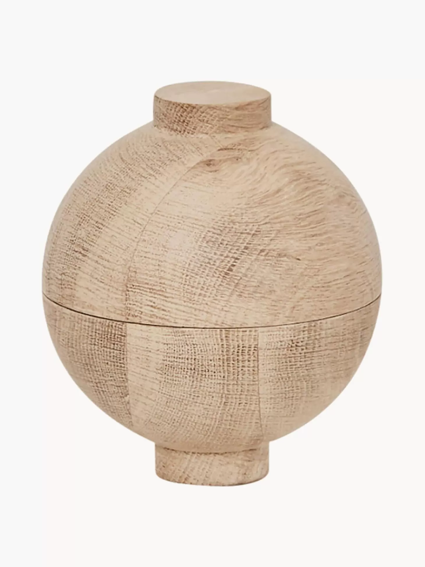 Kristina Dam Szkatulka Z Drewna Debowego Wooden Sphere Hot