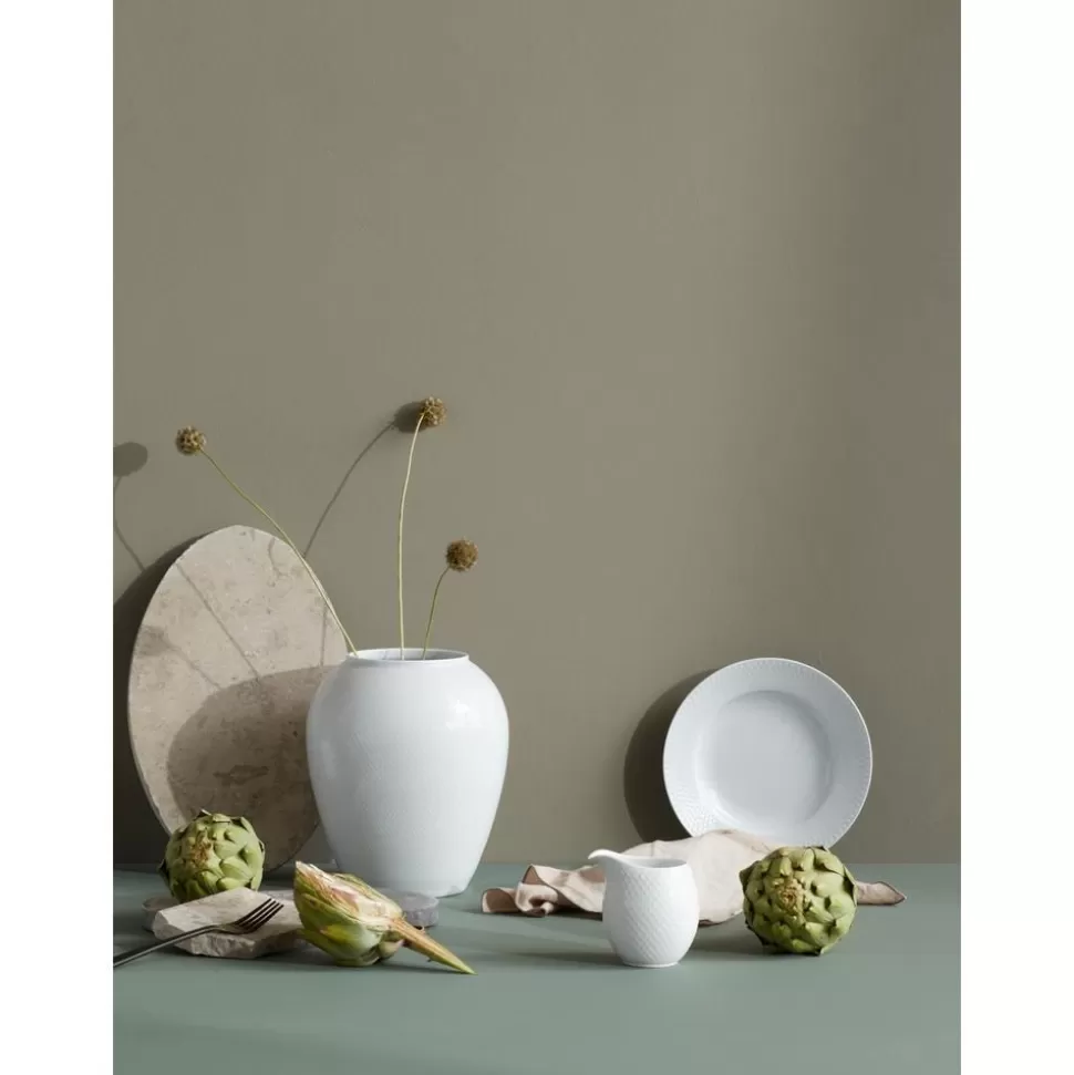 Talerz Sniadaniowy Z Porcelany Rhombe, 4 Szt.>Lyngby Porcelaen Store